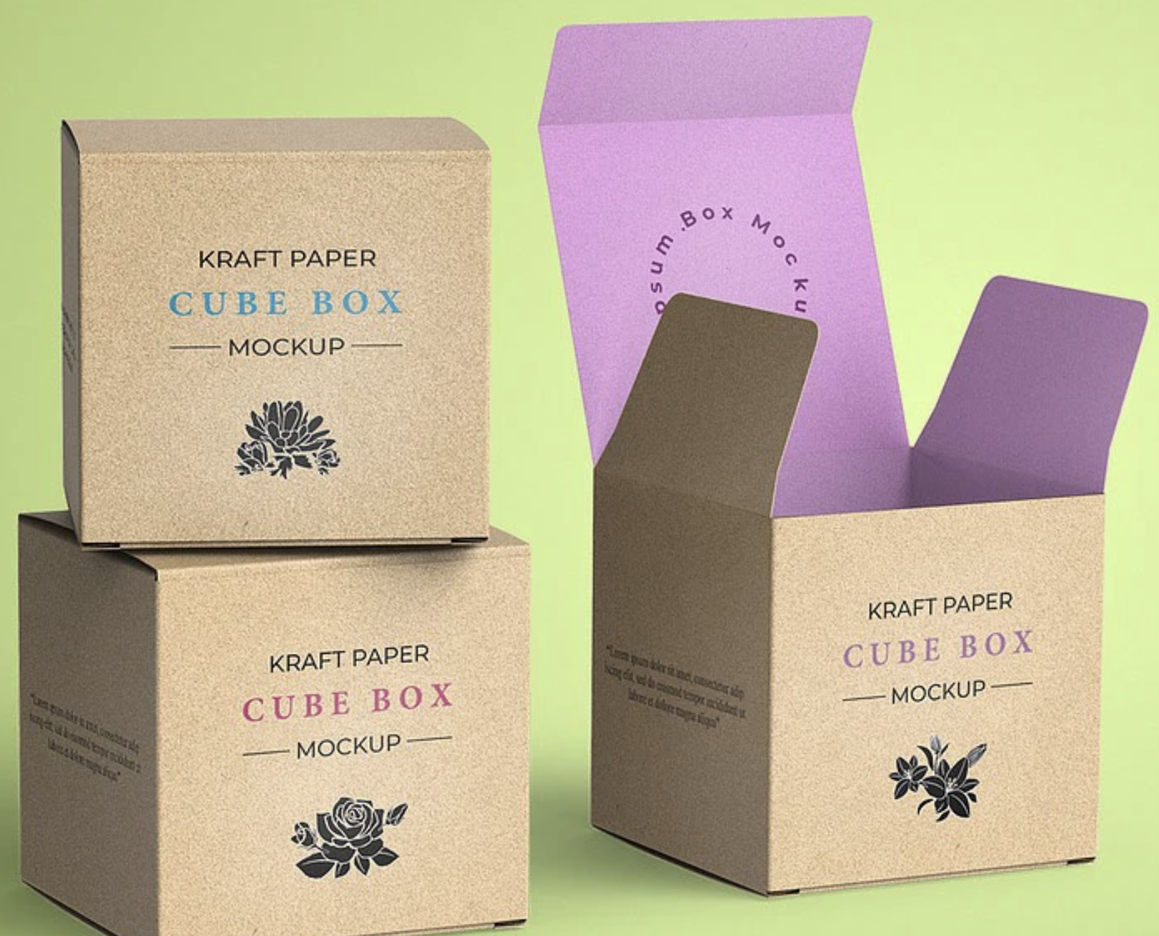 kraft boxes